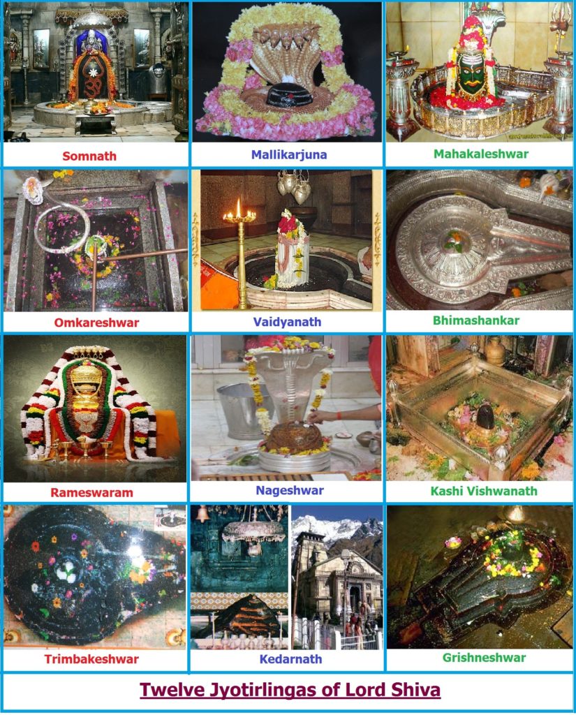 12 Jyotirlingas of Lord Shiv – Shree Hindu Temple and Community ...