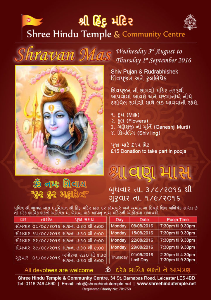 Shravan Mas 2016 Shiv Abhishek